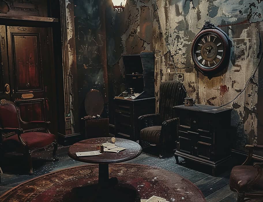 Une chambre d'un escape game